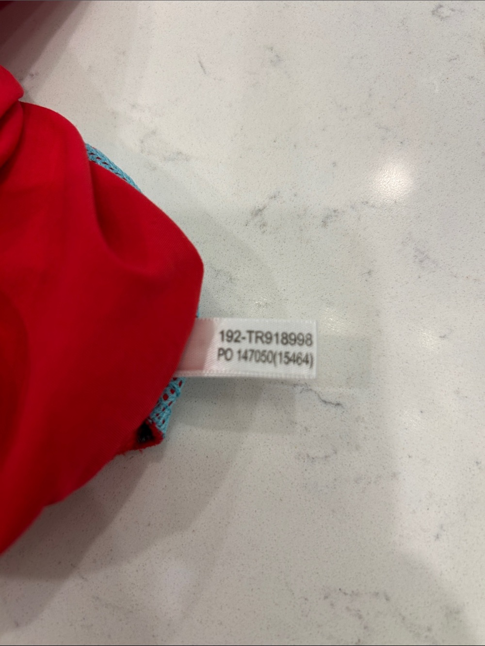 Tommy Bahama Red Men's Swim Trunks with White Drawstring - Picture 3 of 15